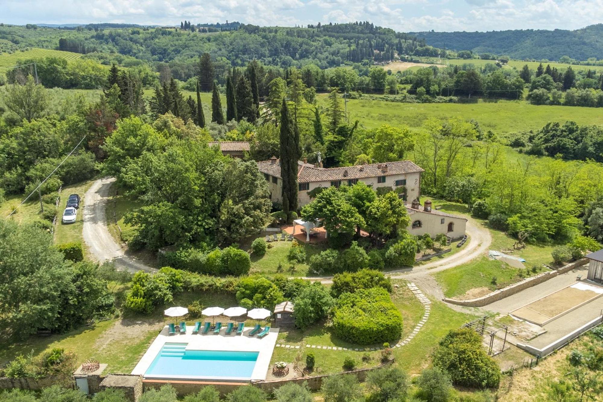 Villa Volpaia SantʼAppiano Esterno foto